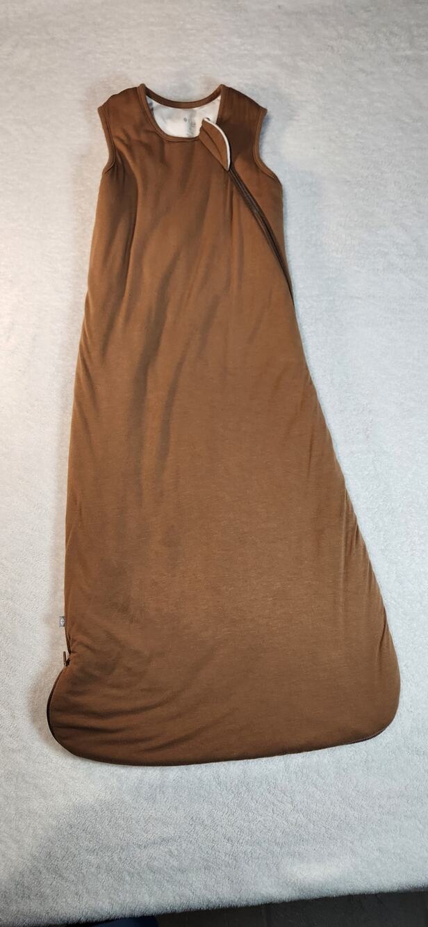 Kyte Baby Sleep Sack 1.0 TOG Medium Brown Bamboo Sleep Bag Wearable Blanket EUC